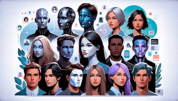AI generated campaign moodboard